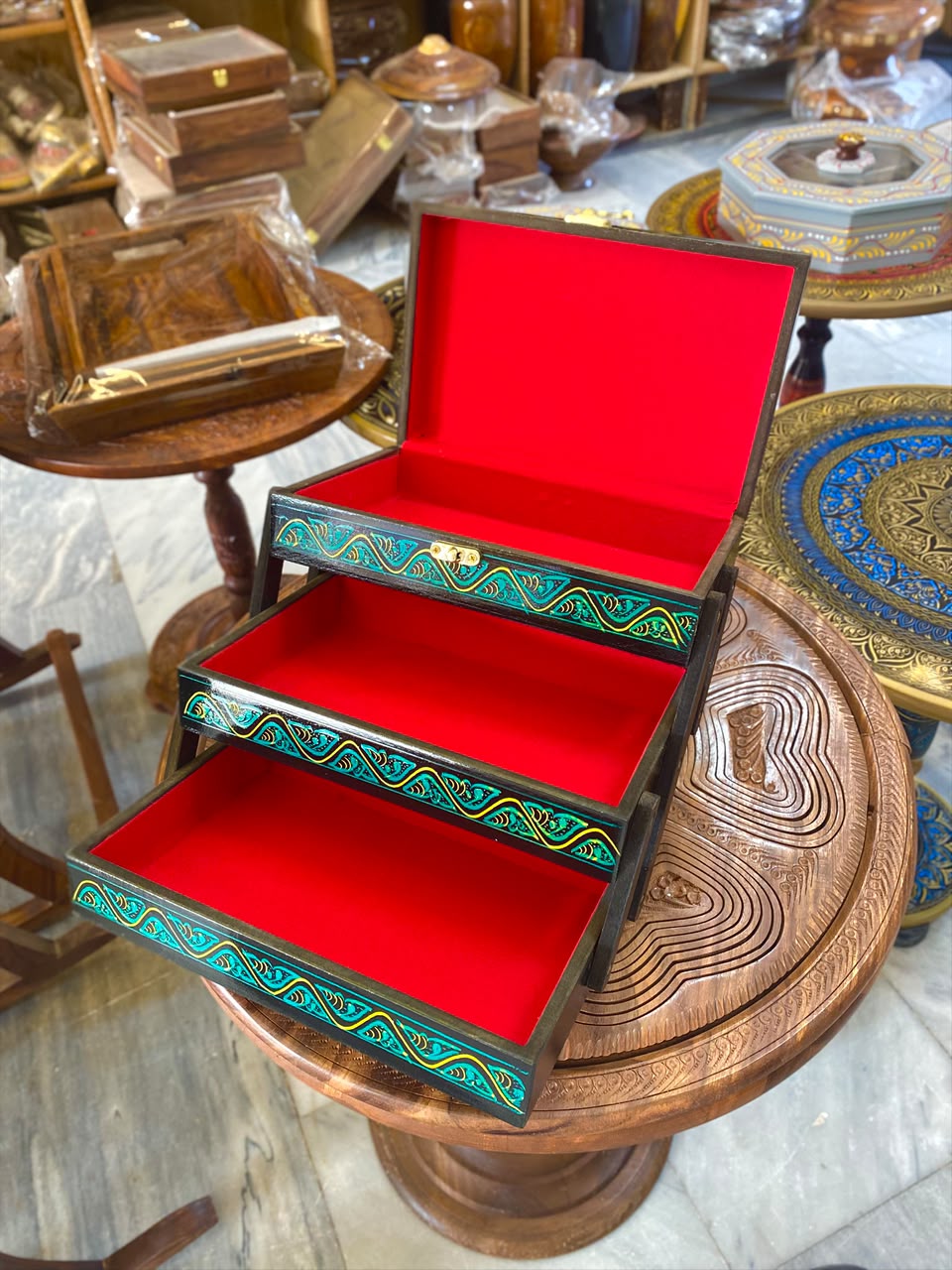 wood jewelery box