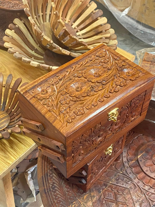 wood jewelery box